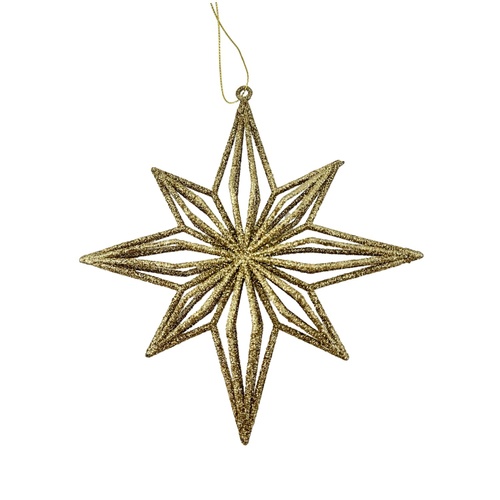 Starburst Hanging Ornament | Gold