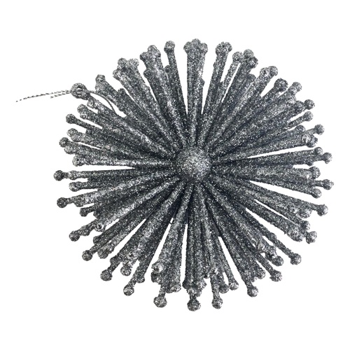 Firework Hanging Ornament | Silver