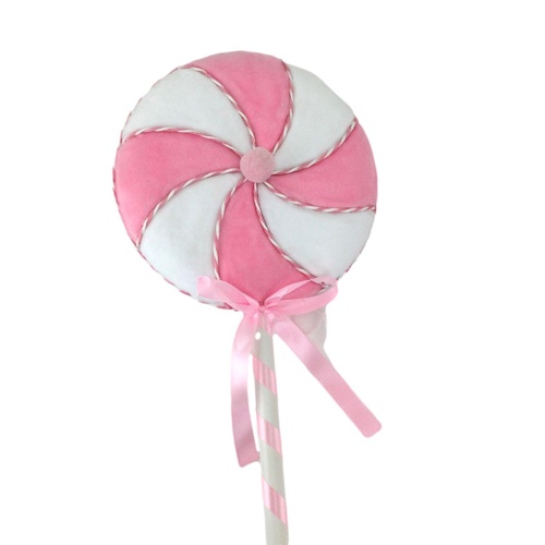Pink Swirl Lollypop