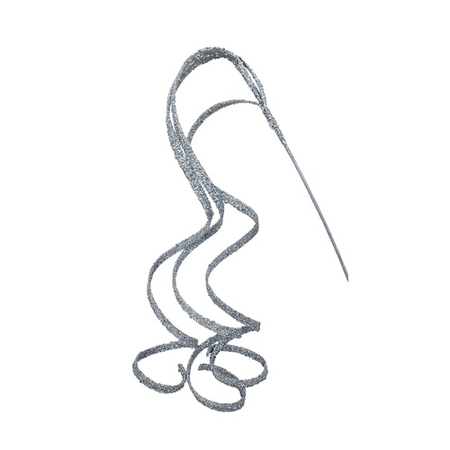 Dangling Swirl Spray | Silver