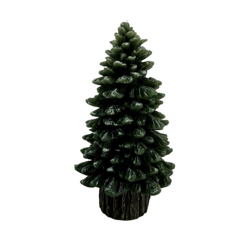 Green Fir Tree Candle