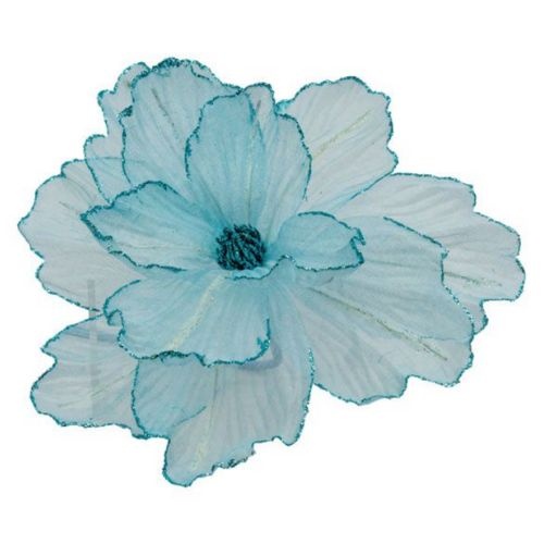 Pale Blue Sheer Flower