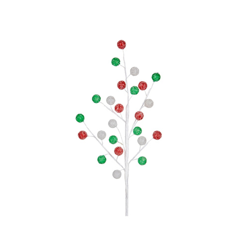 Traditional Candy Cane Spray