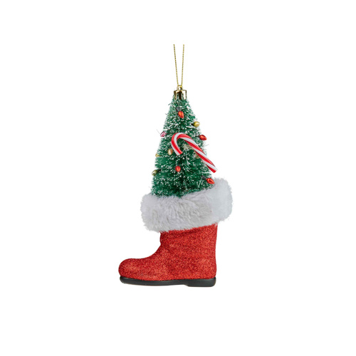 Santa Boot with Tree