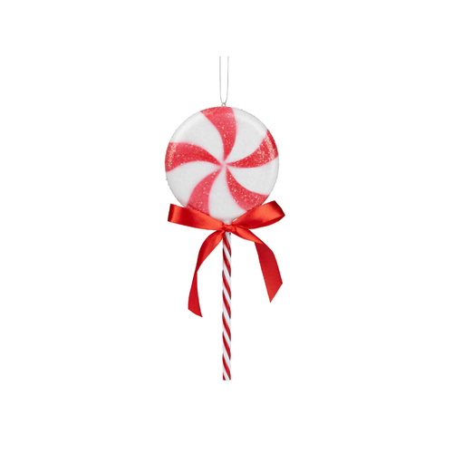 Red Swirl Lollypop