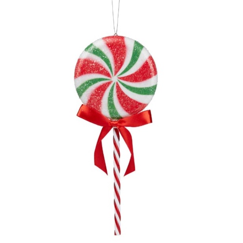 Green Swirl Lollypop