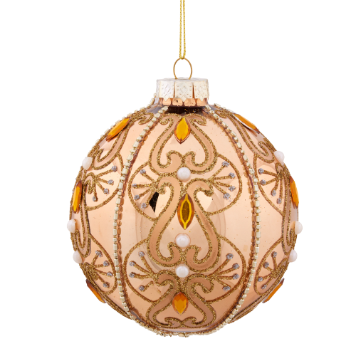 Gold Patterned w/ Jewells