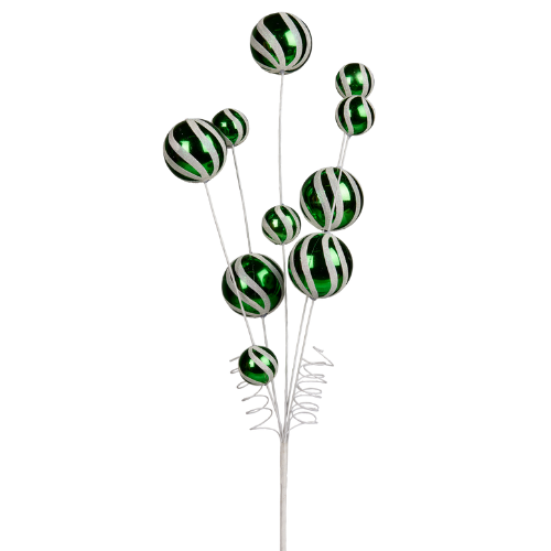 Green Bauble Spray