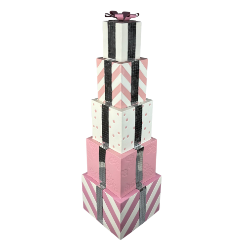 Pink Giftbox Stack