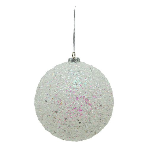 White Crystal Bauble