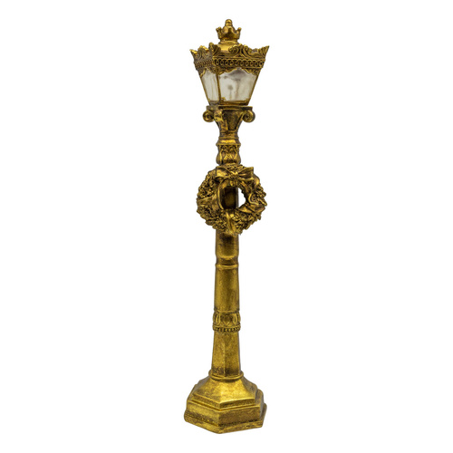 Gold Lamp Post