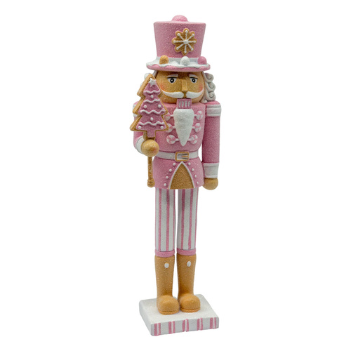 Pink Gingerbread Nutcracker