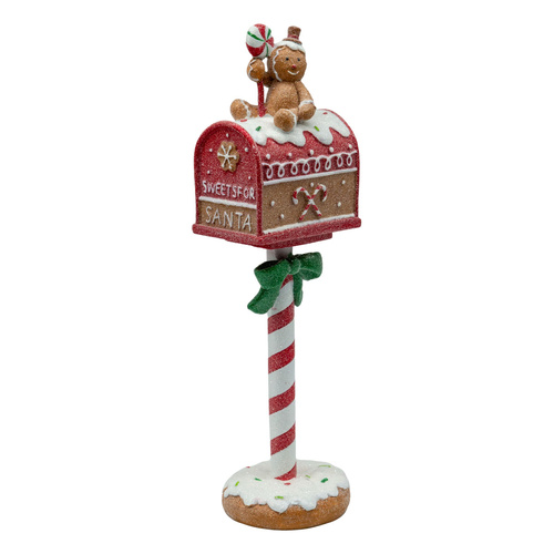Traditional Gingerbread Mailbox