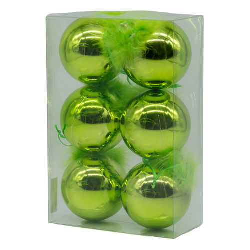 Green Grinchmas Bauble Set