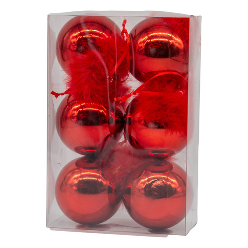 Red Grinchmas Bauble Set