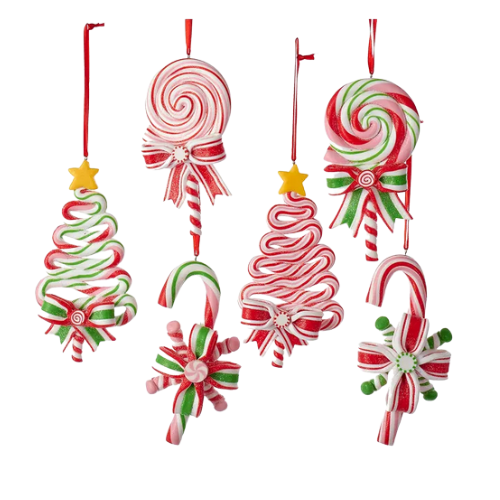 Peppermint Candy Ornaments