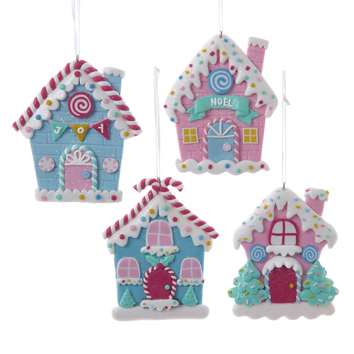 Kurt Adler | Candy House Ornaments