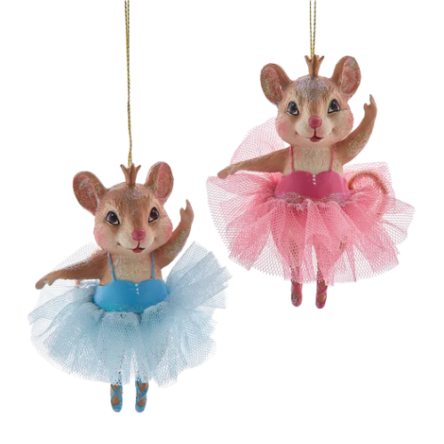 Resin Mouse Ornaments