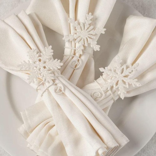 Bethany Lowe | Snowflake Napkin Ring | TF8619