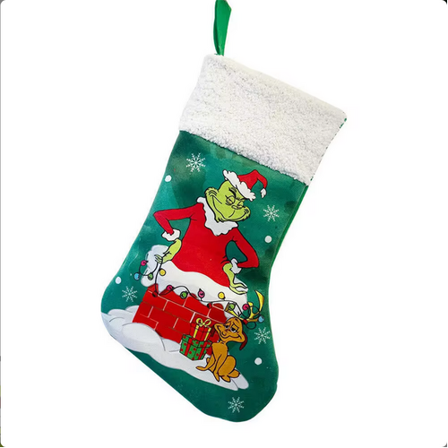 Grinch Stockings | Green