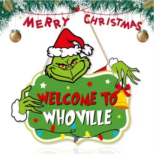 Whoville Hanging Sign