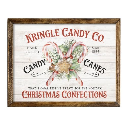 Kringle Candy Co Sign