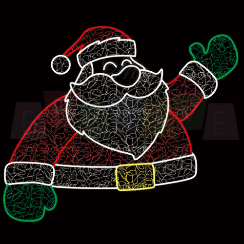 Jolly Santa | Christmas Motif Light