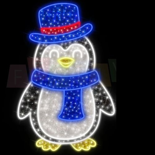 Father Penguin | Christmas Motif Light