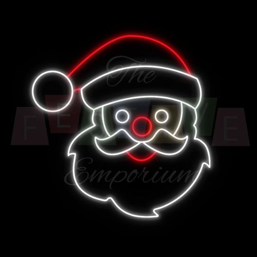 Smiling Santa | Christmas Motif Light