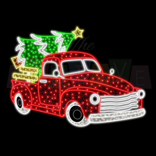 Farm Truck | Christmas Motif Light