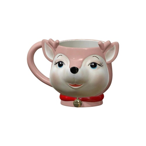 Vintage Reindeer Mug