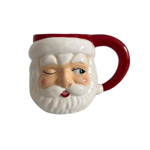 Vintage Santa Mug