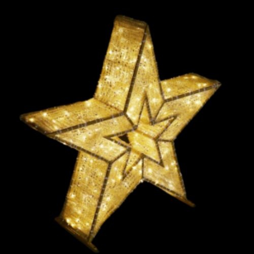 3D Golden Star