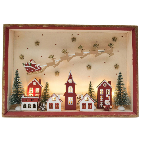 Light Up Christmas Village 