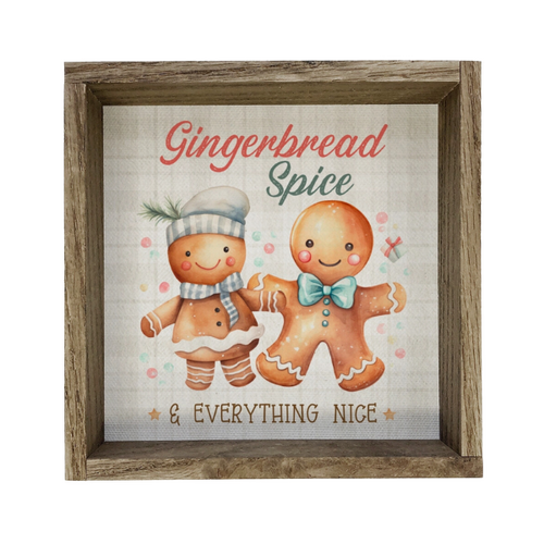 Gingerbread Spice Sign