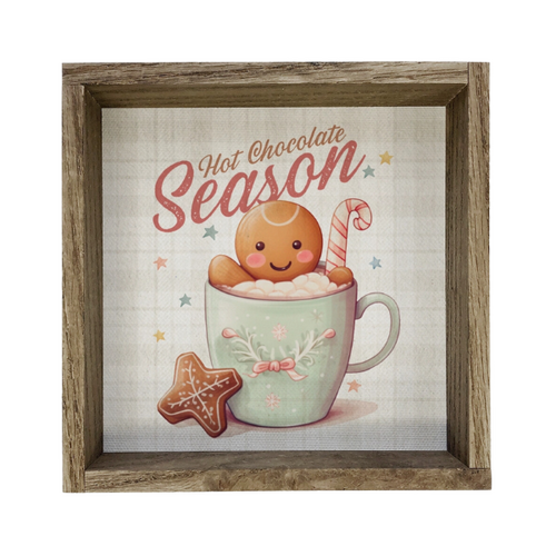 Hot Chocolate Season Sign