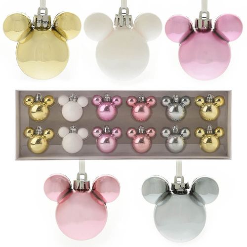 Mickey Christmas | Mini Blush Baubles
