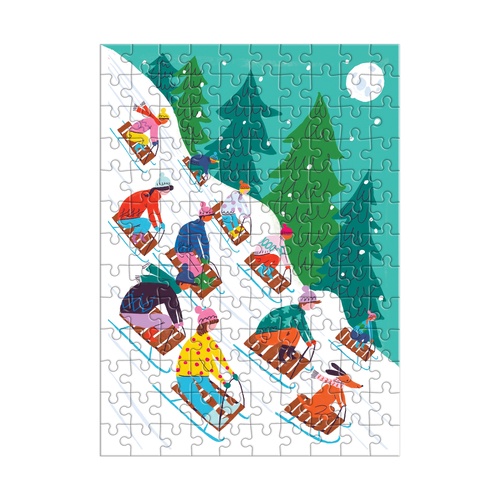 Winter Sledding Puzzle