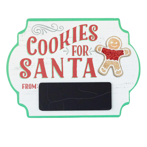 Cookies for Santa Plaque