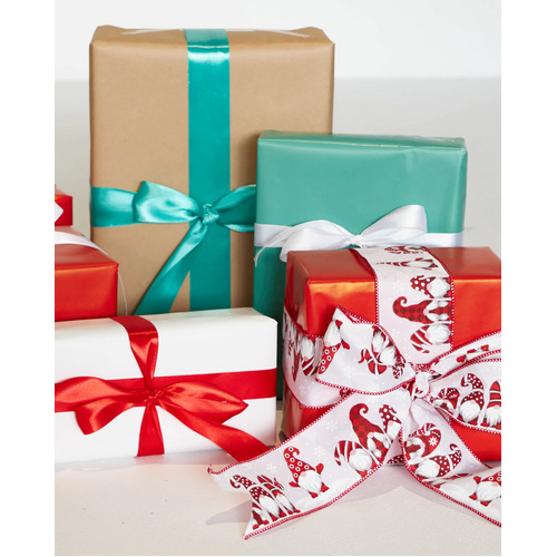 Christmas Gnome Christmas Ribbon