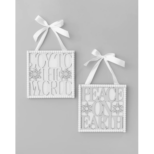 Peace & Joy Wall Decor