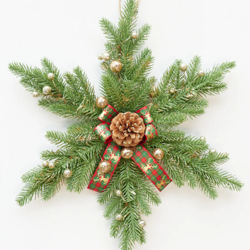 Pine Berry Snowflake