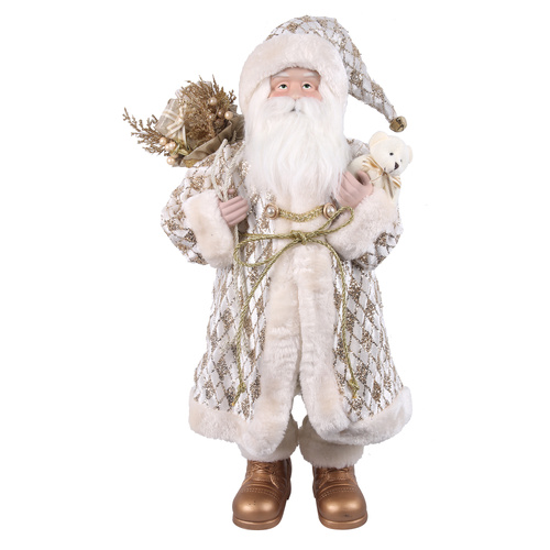 Luxe Gold Santa