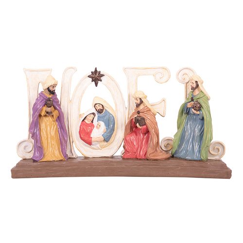 Polyresin Noel Nativity
