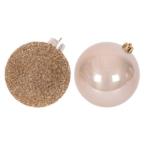Large Bauble | Champagne | Tinsel