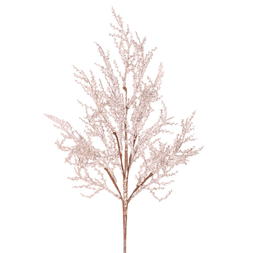 Silver Glitter Stem
