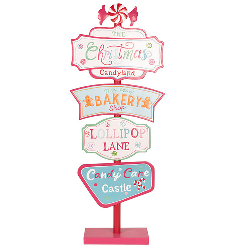 Christmas Candyland Sign
