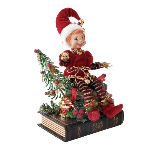 Elf on Book
