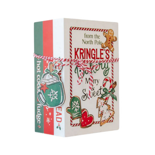 Kringle's Bakery Book Stack