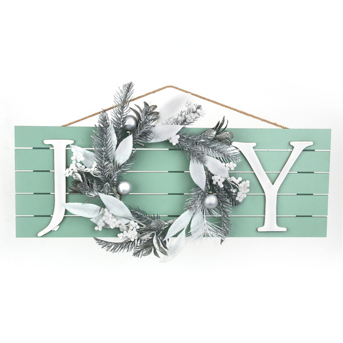 Joy Wreath Sign